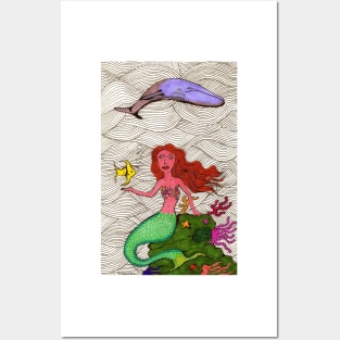 The Beautiful Mermaid Posters and Art